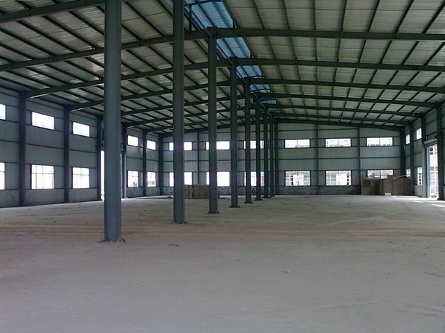 steel construction warehouse