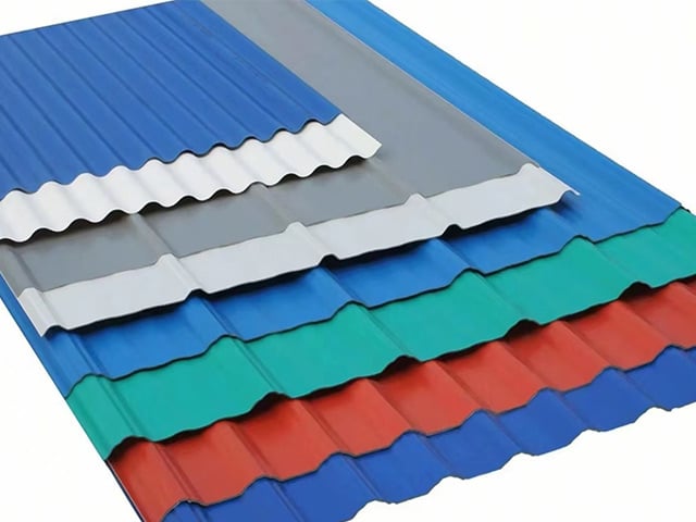 colored galvanized sheet metal