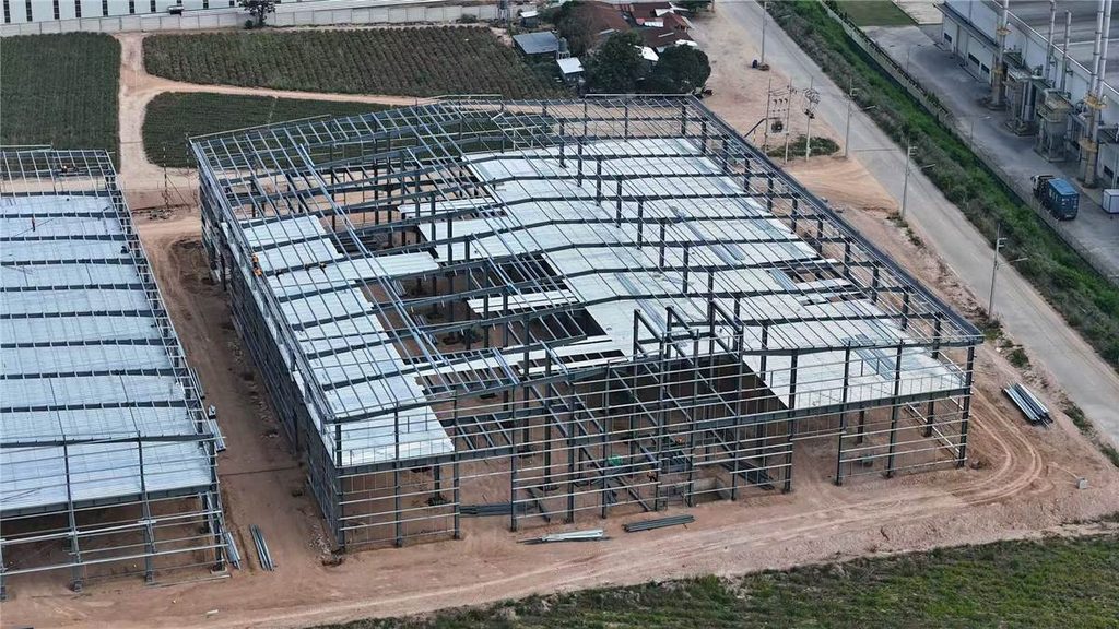 prefabricated warehouse buildings in steel